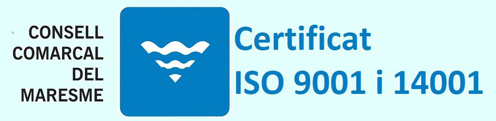 Certificado ISO en el Consell Comarcal