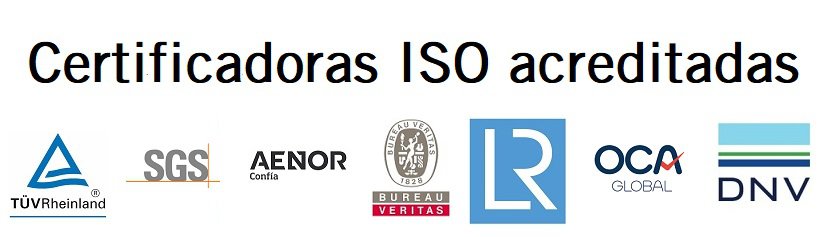 Certificadoras ISO acreditadas